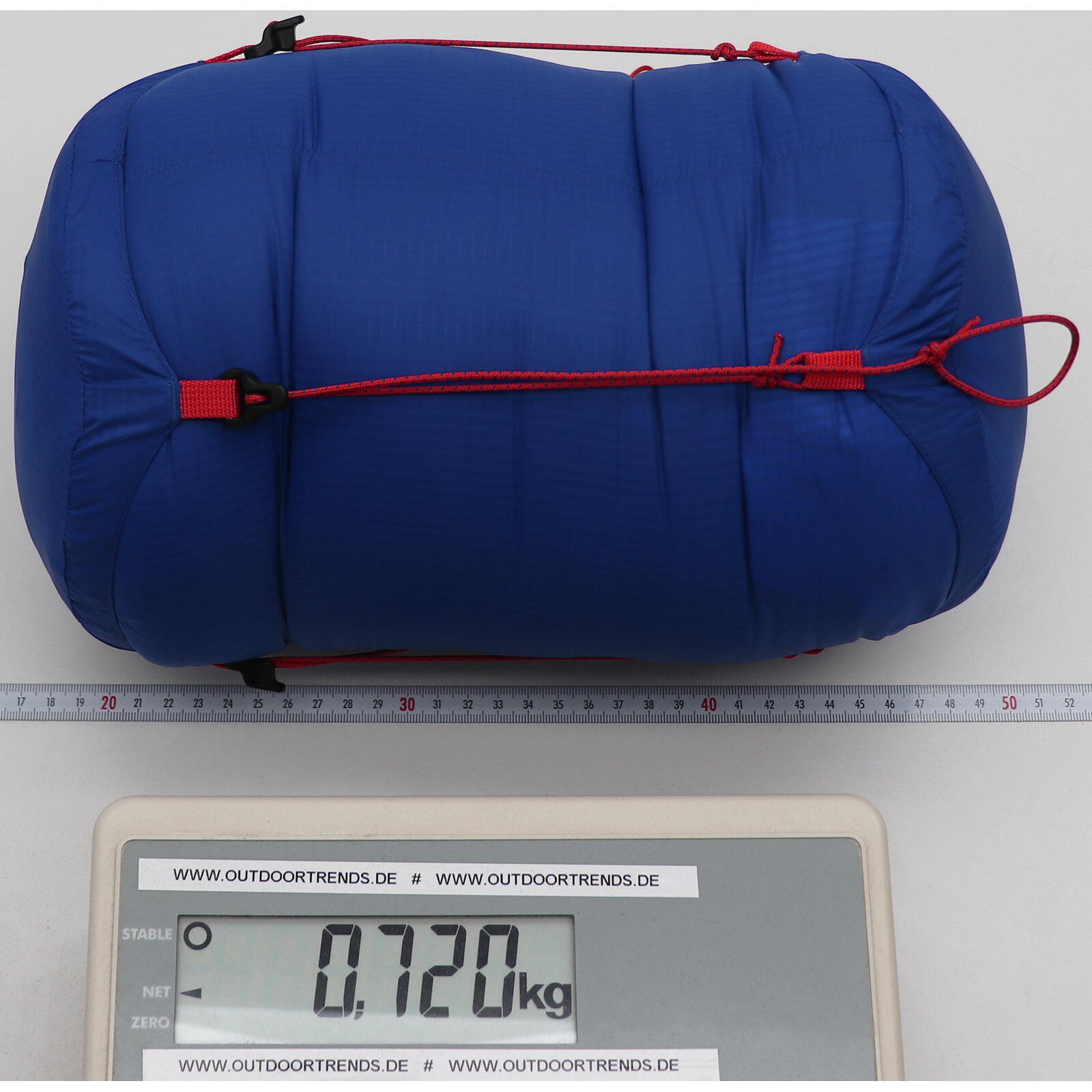 Daunenschlafsack Bantamweight 15 dark azure-clear blue 5/7