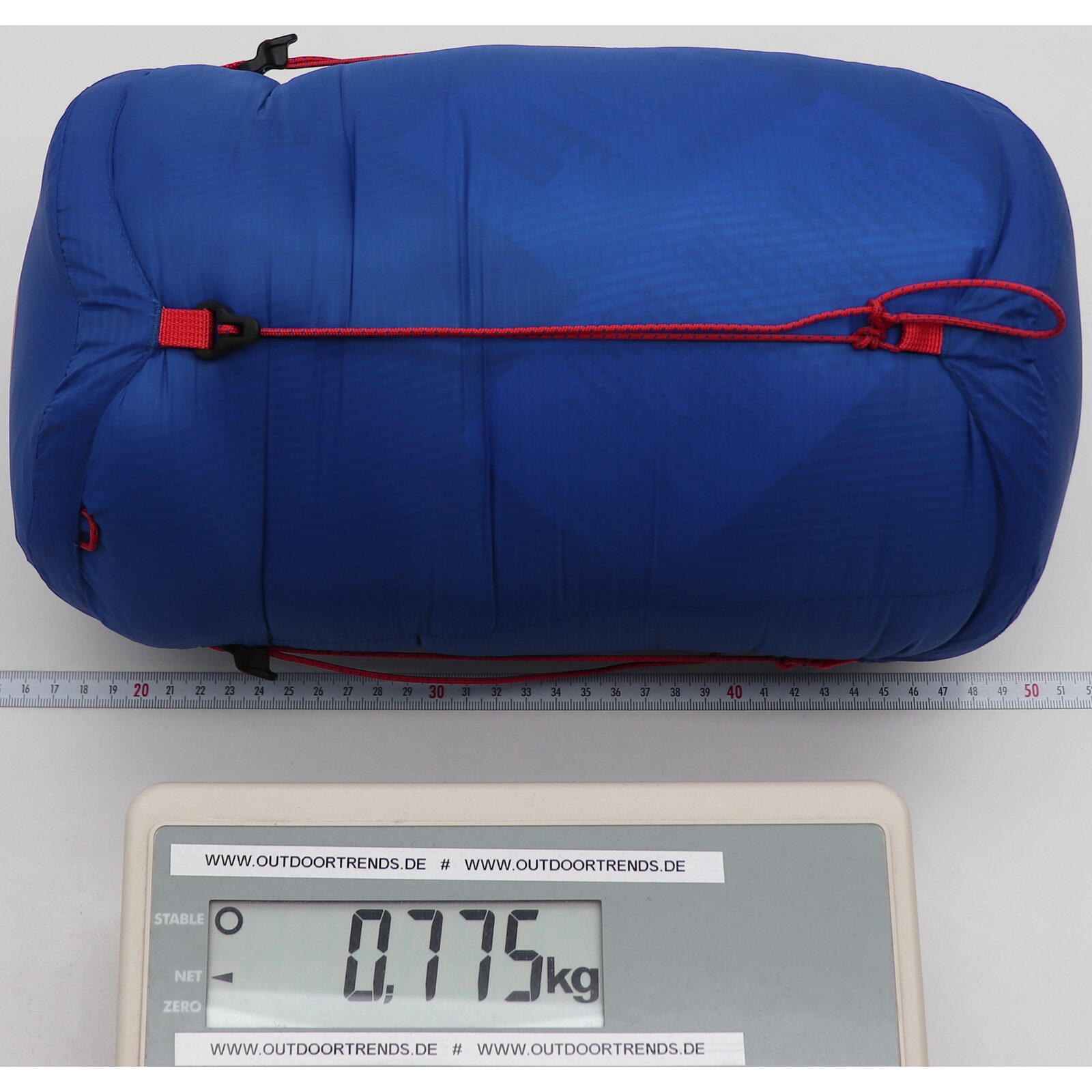 Daunenschlafsack Bantamweight 15 dark azure-clear blue 6/7