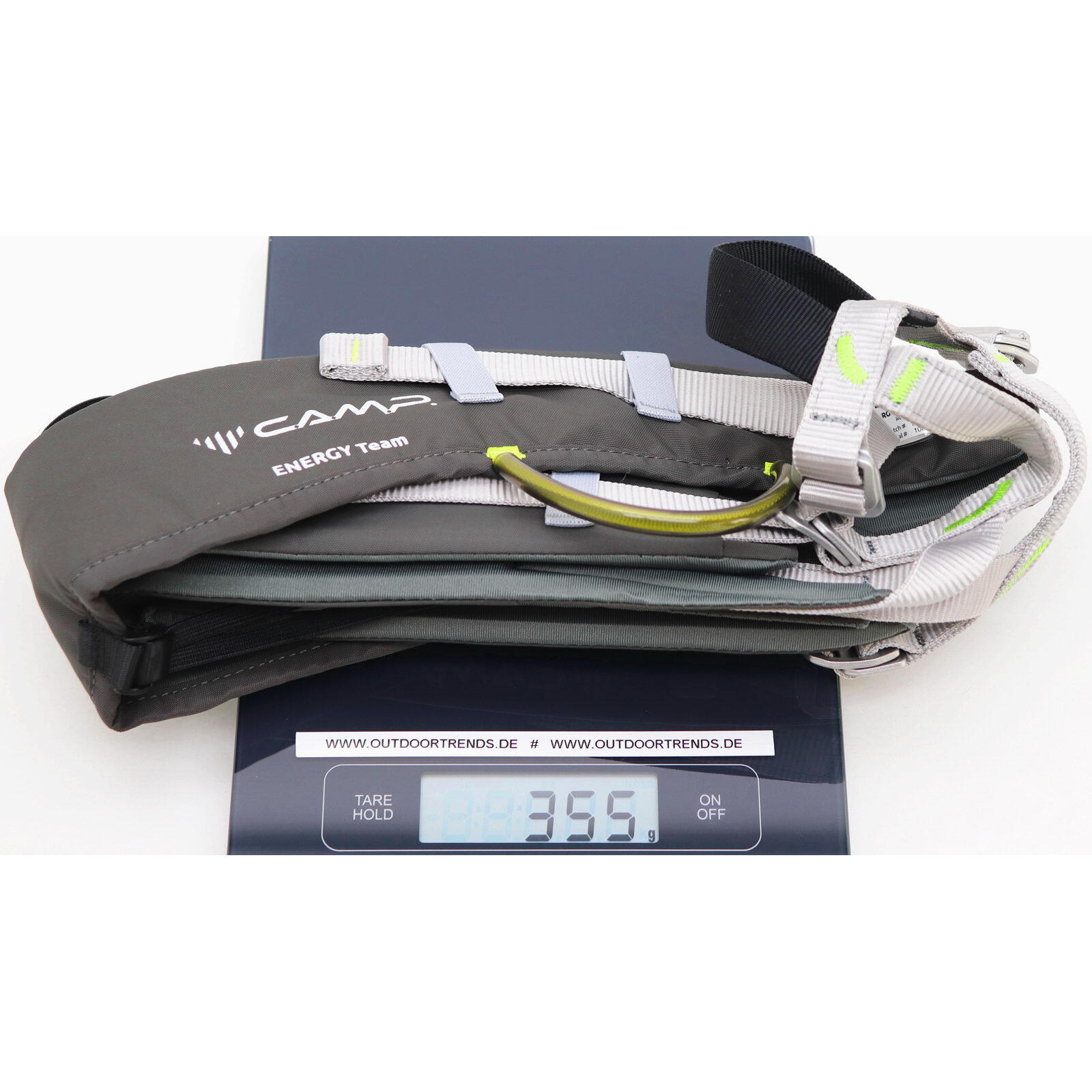 Klettergurt Energy Team grey-green 3/3