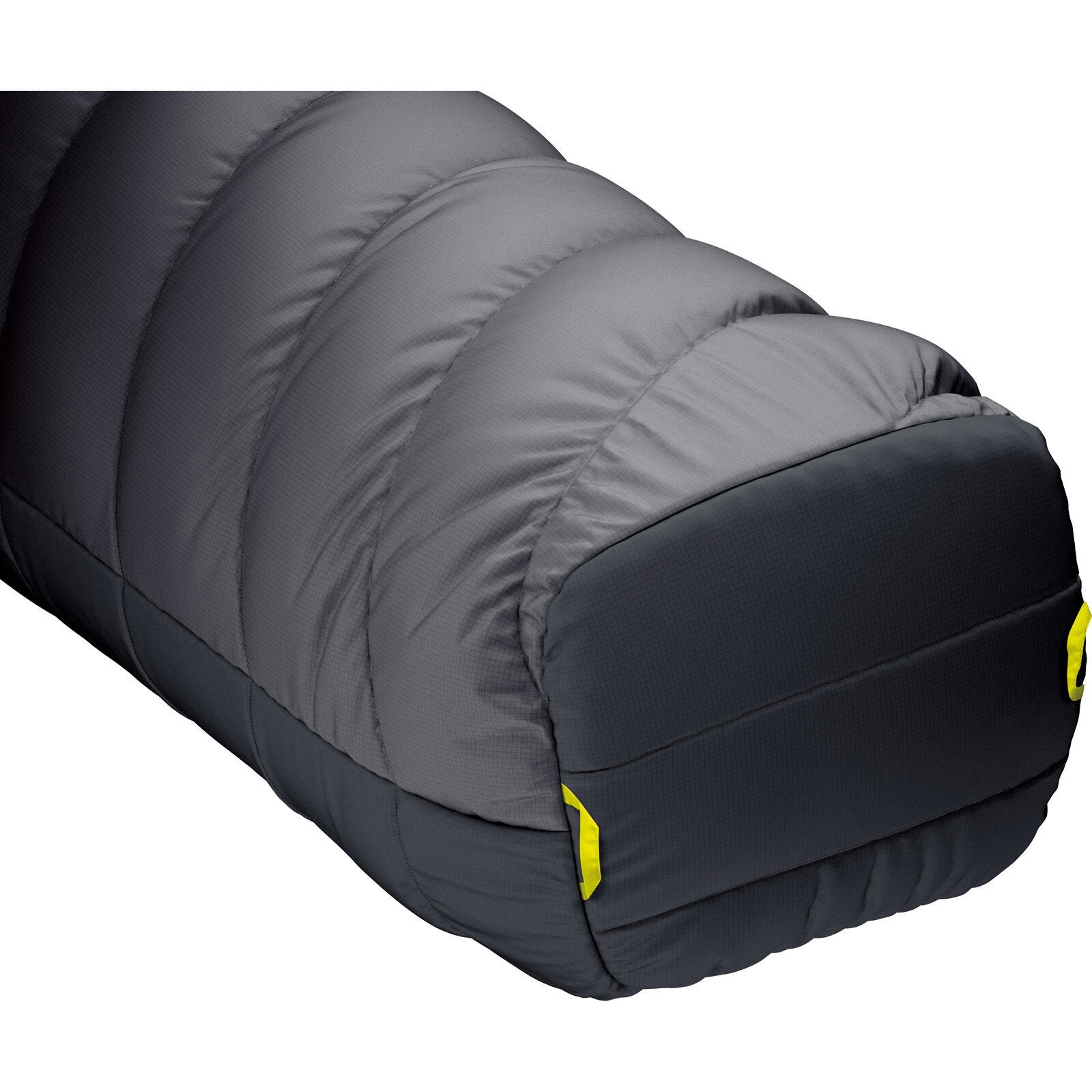 Daunen-Schlafsack ED 300 Evo black-asphalt grey 3/4