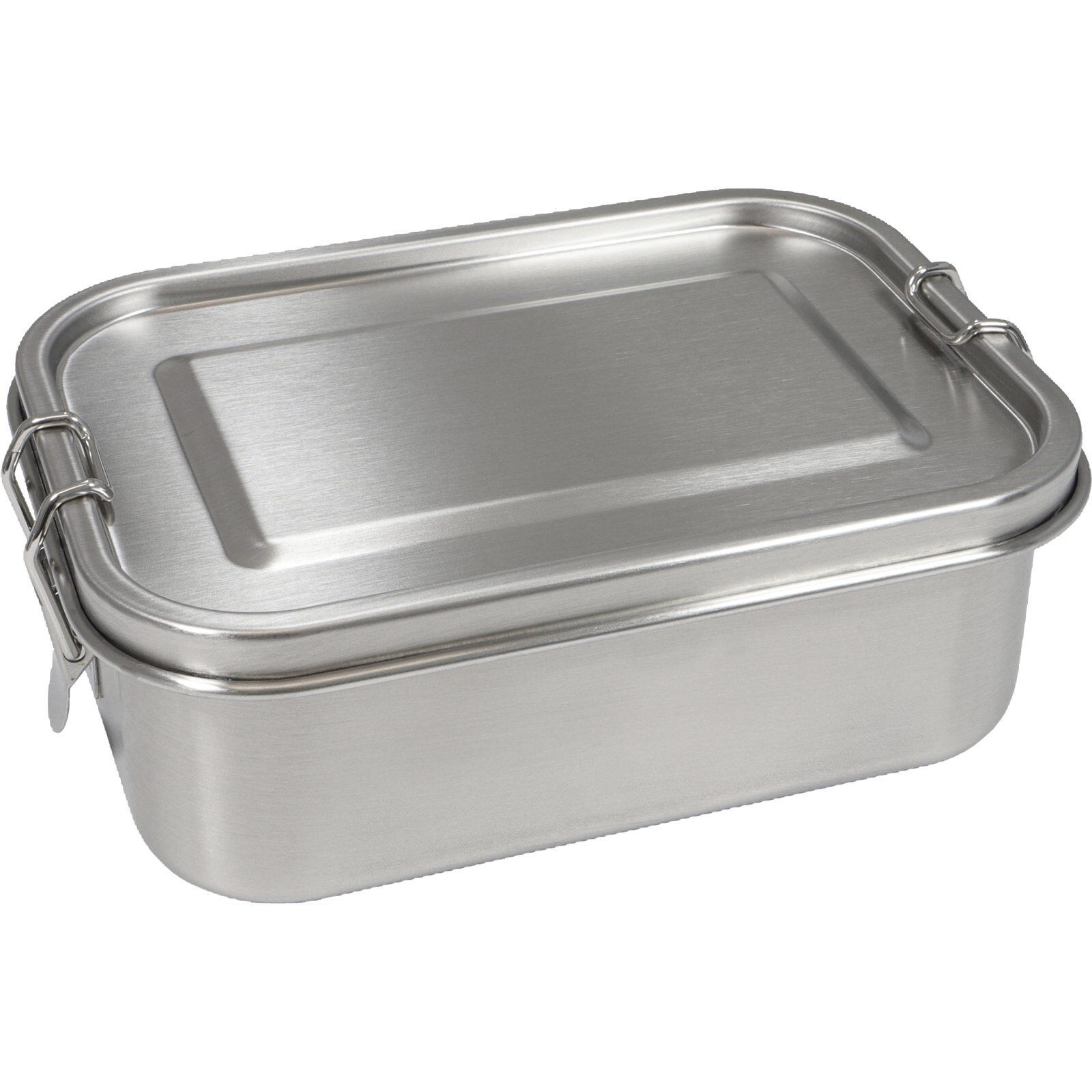 Edelstahl-Proviantdose Lunchbox Deluxe 1,2 L stainless 1/4