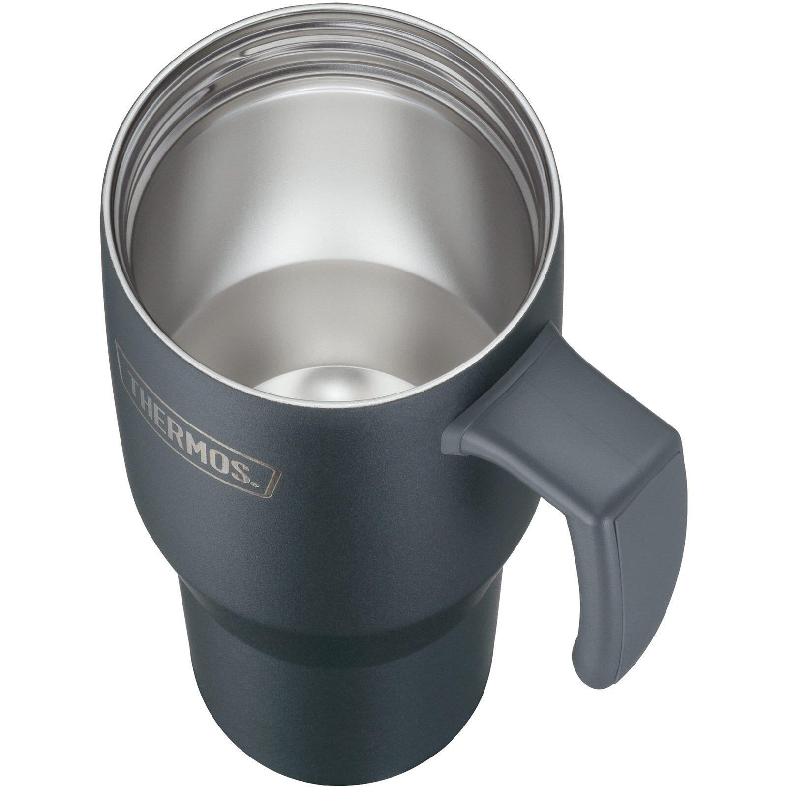 Trinkbecher Refreshing Isolierbecher Trinkflasche Griff Strohhalm 1,1 L 6/7