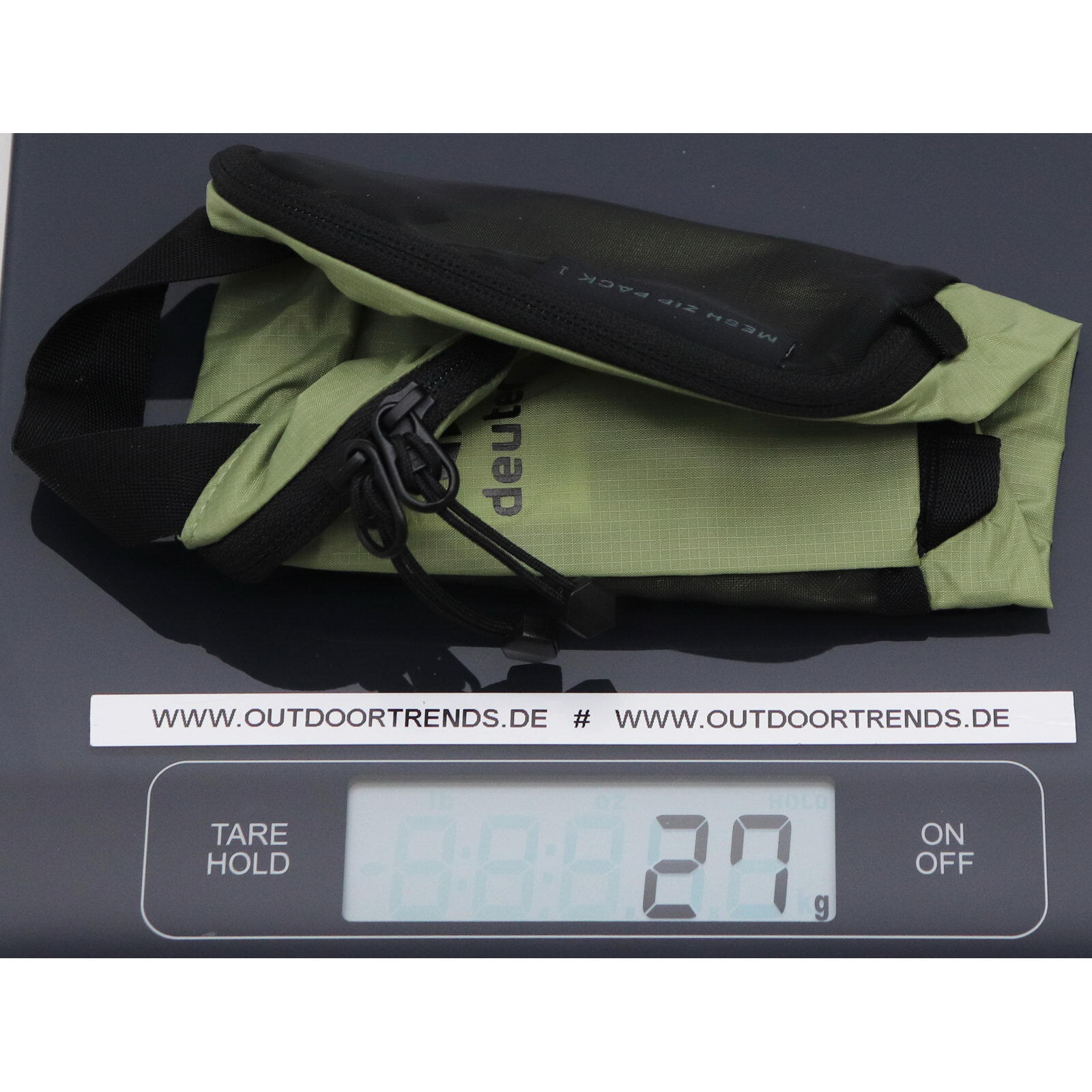 Unisex Gürteltasche Mesh Zip Pack 1 3/3