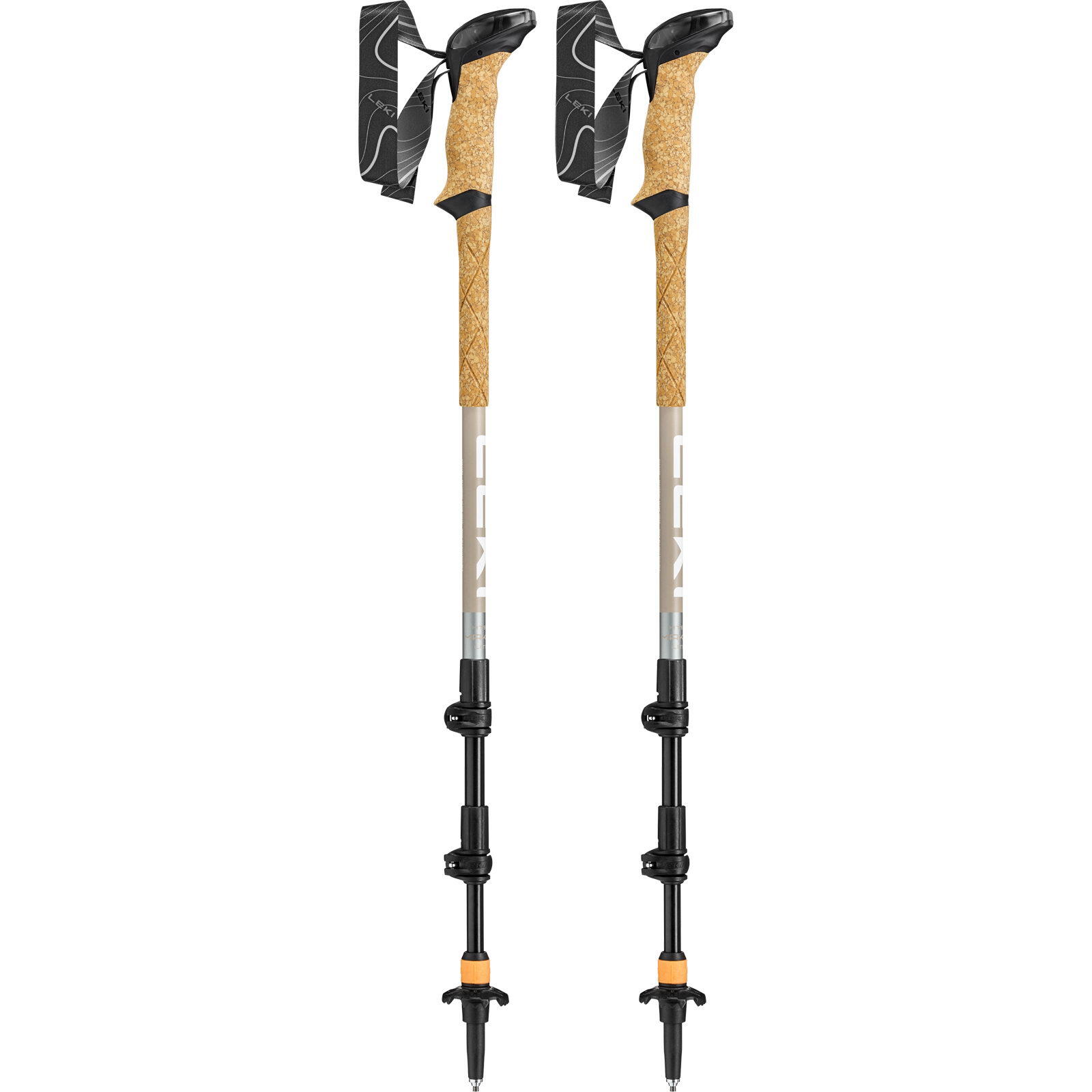 Bastões de Trekking LEKI Makalu Lite AntiShock Compact 2/6