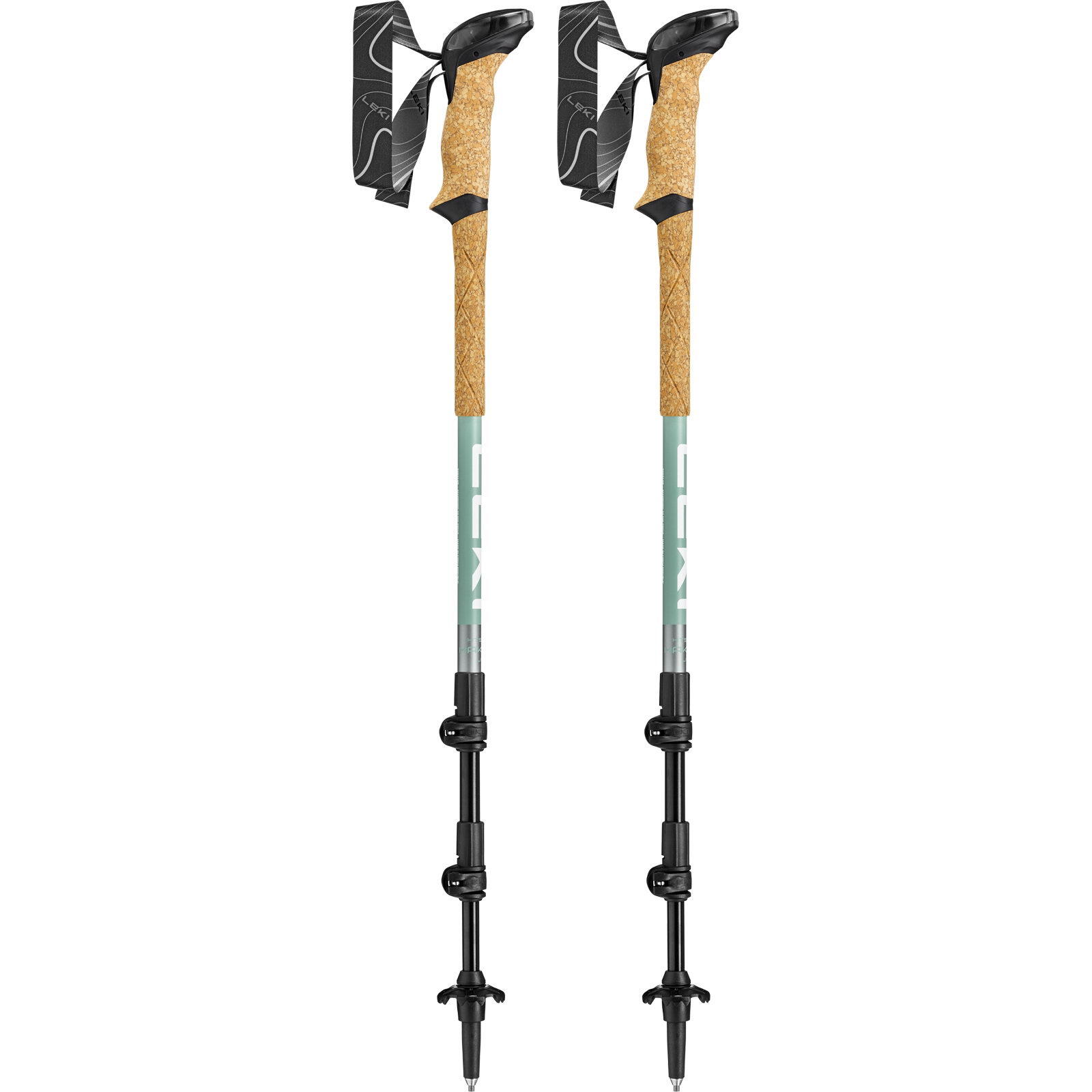 Bastões de Trekking LEKI Makalu Lite Compact 2/6