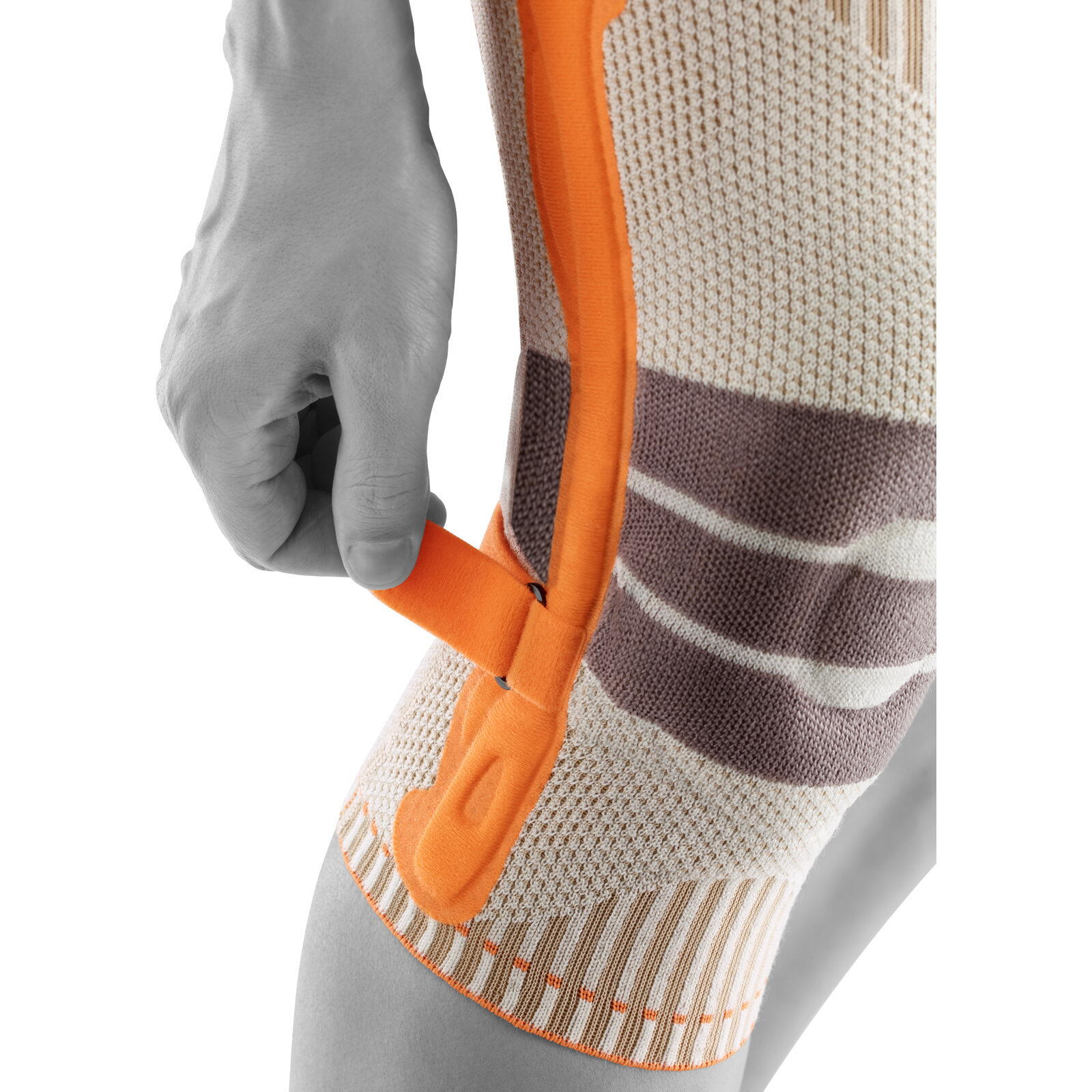 Kniebandage Outdoor Knee Support sandstone-orange 7/7