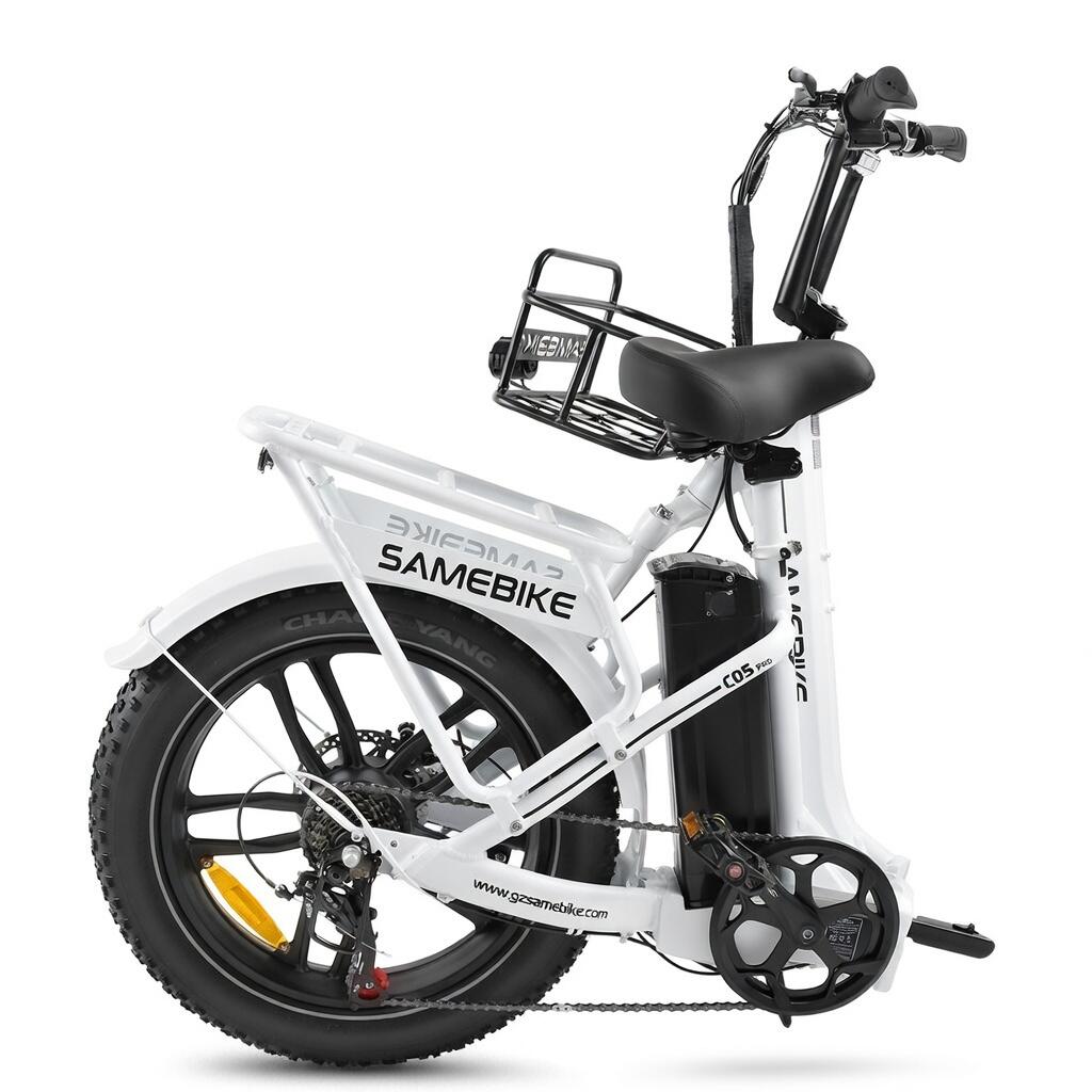 Bicicletta elettrica pieghevole fatbike C05PRO 470Wh-36V-13Ah - ruote 20x4" 2/7