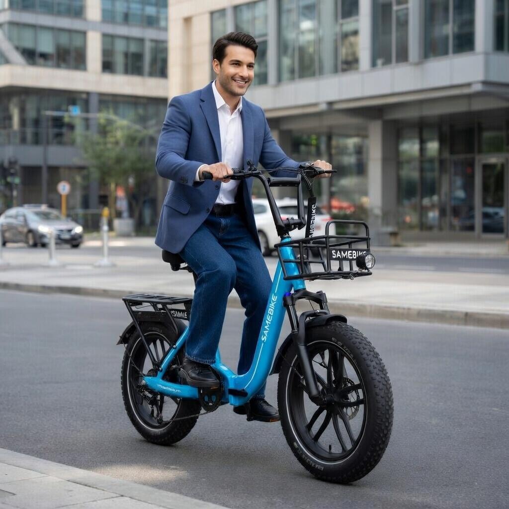 Vélo électrique pliant C05PRO 470Wh-36V-13Ah - roue 20"x4" FatBike 4/7