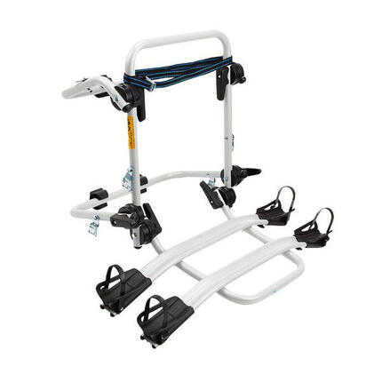 Porte vélo de coffre avec 2 rails pour 2 vélos vae et/ou vélo musculaire Peruzzo