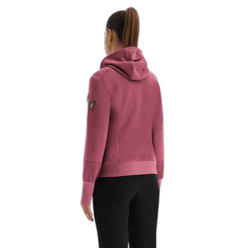 Sweatshirt à capuche zippé femme Macron Athleisure SCC Panarea 4/4