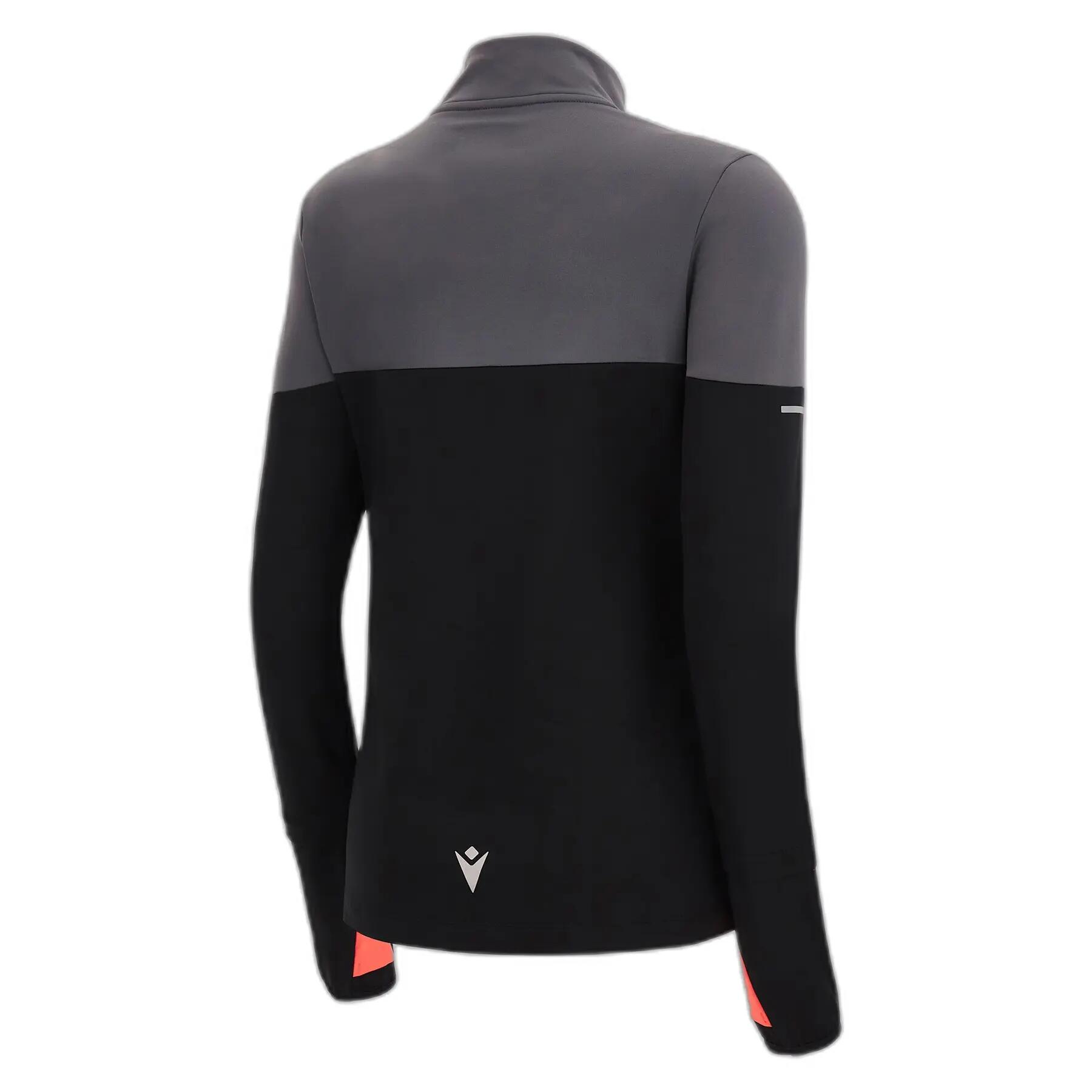 Sudadera 1/4 de cremallera Macron FCC Deliaer 2/2
