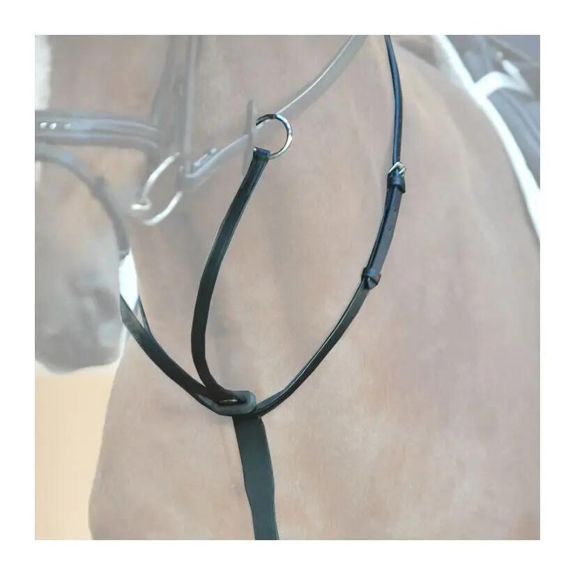 Martingale de couro com anéis Kavalkade 4/5