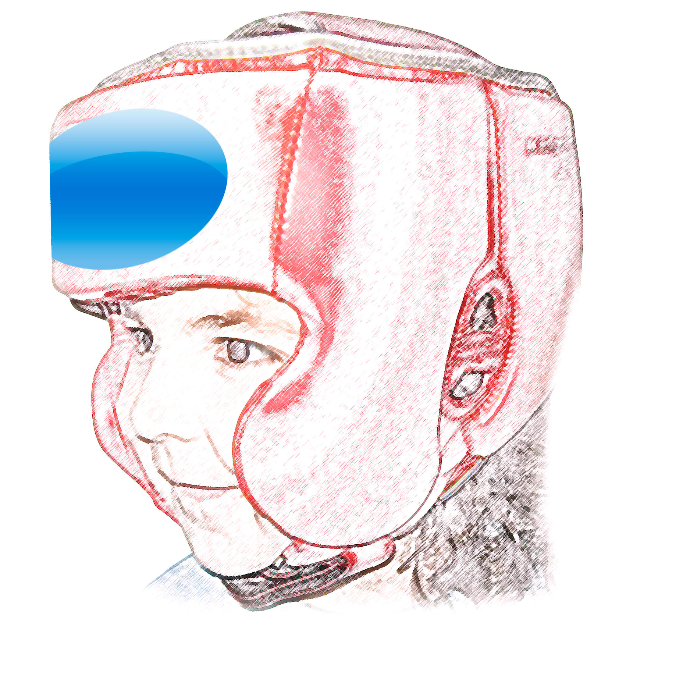 Casque boxe enfant kidguard montana 2/3
