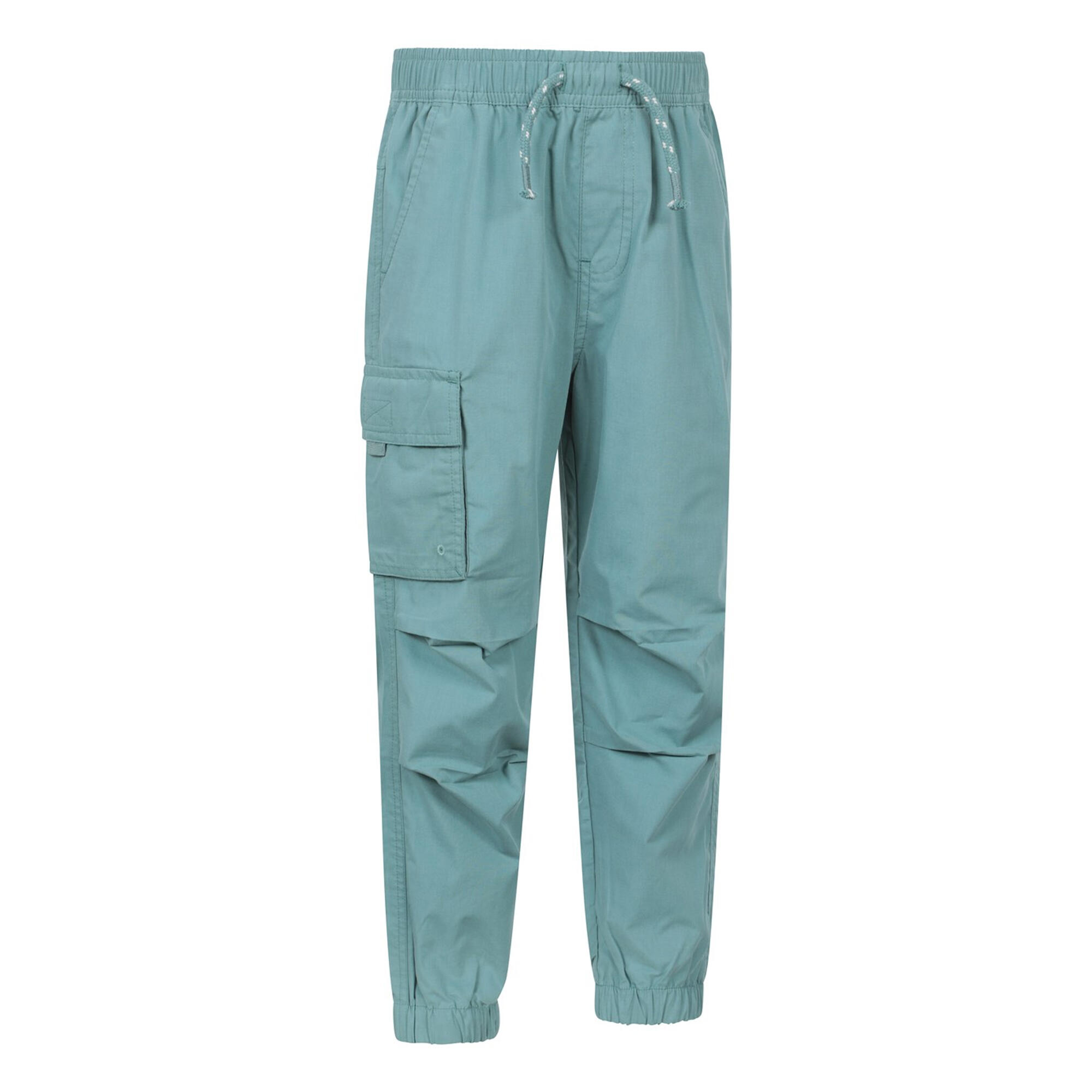 Pantalon De Randonnée Enfant (Vert Pâle) 4/4