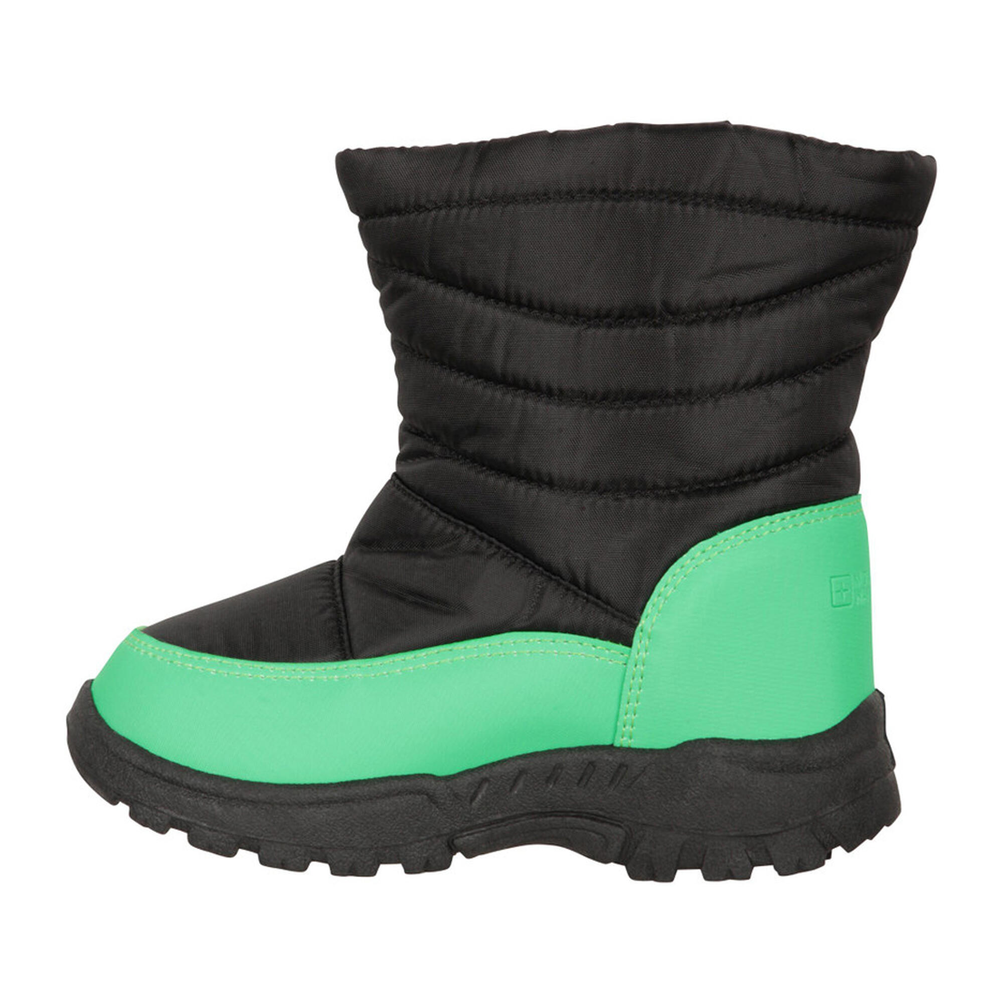 Schneestiefel "Caribou Adaptive" Kinder Leuchtend Grün 3/4