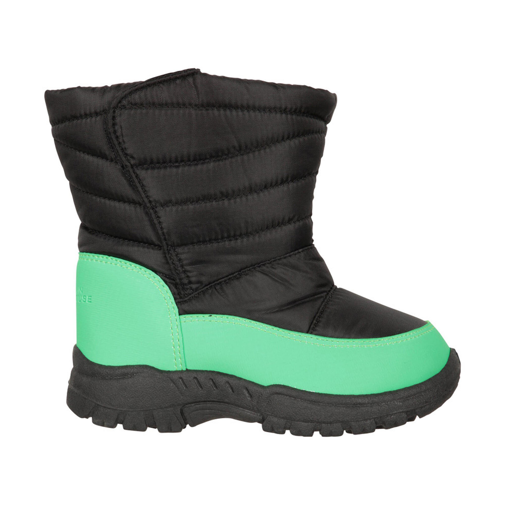 Schneestiefel "Caribou Adaptive" Kinder Leuchtend Grün 4/4