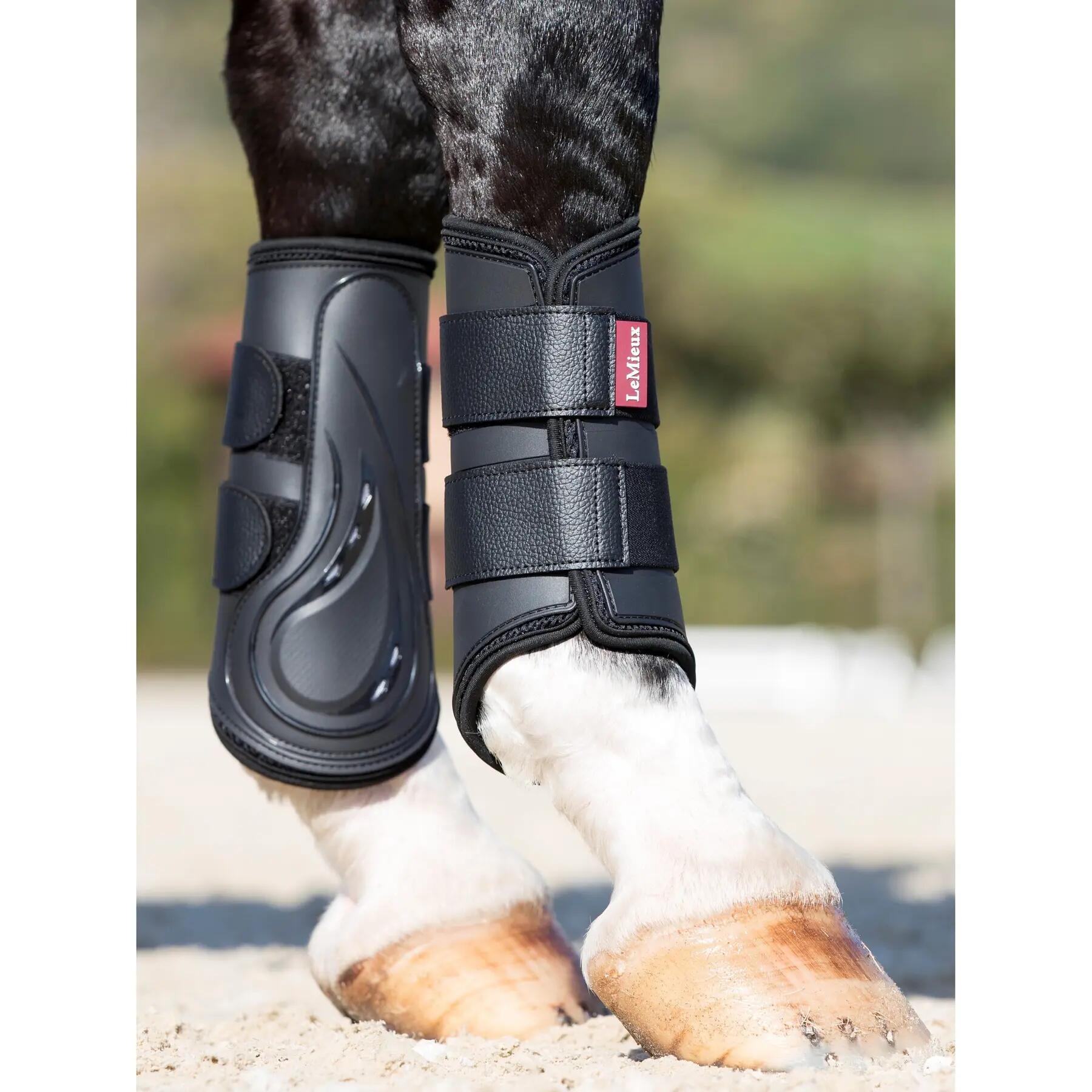 Guêtres postérieurs pour cheval LeMieux ProShell 4/7