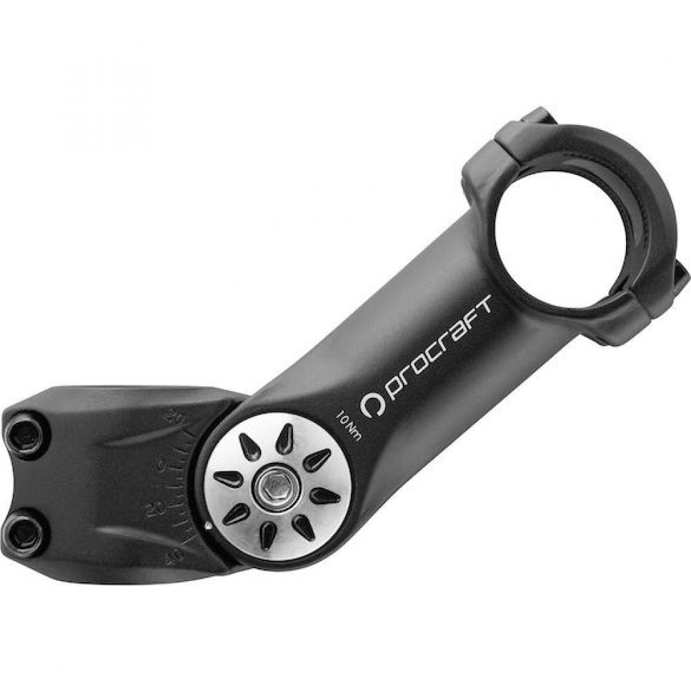 Procraft AS-08 Vorbau Ahead 25,4 mm Schwarz - Verstellbar 70°-130° 3/3
