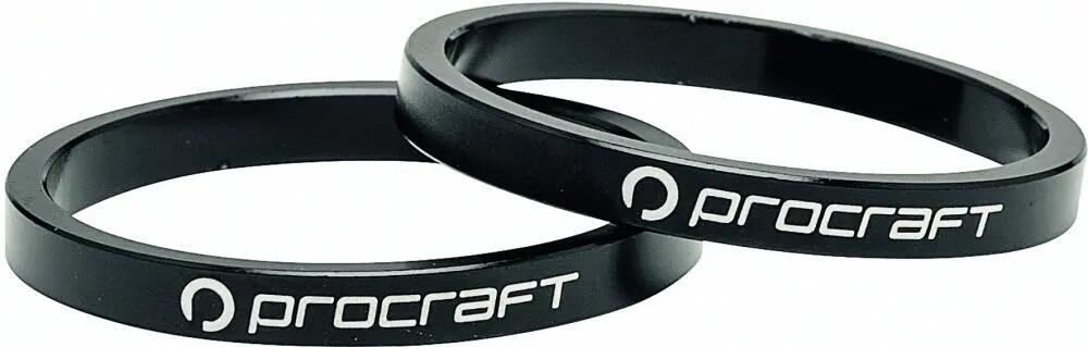 Procraft Ahead Spacer Alu 1,5 pollici 5 mm 1,5 pollici nero - tubo sterzo precis 2/3