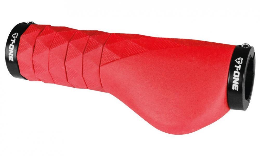 T-One Griffe Diamond Plus Ergo rot, 94 -134mm 2x Schraubensicherung 2/3