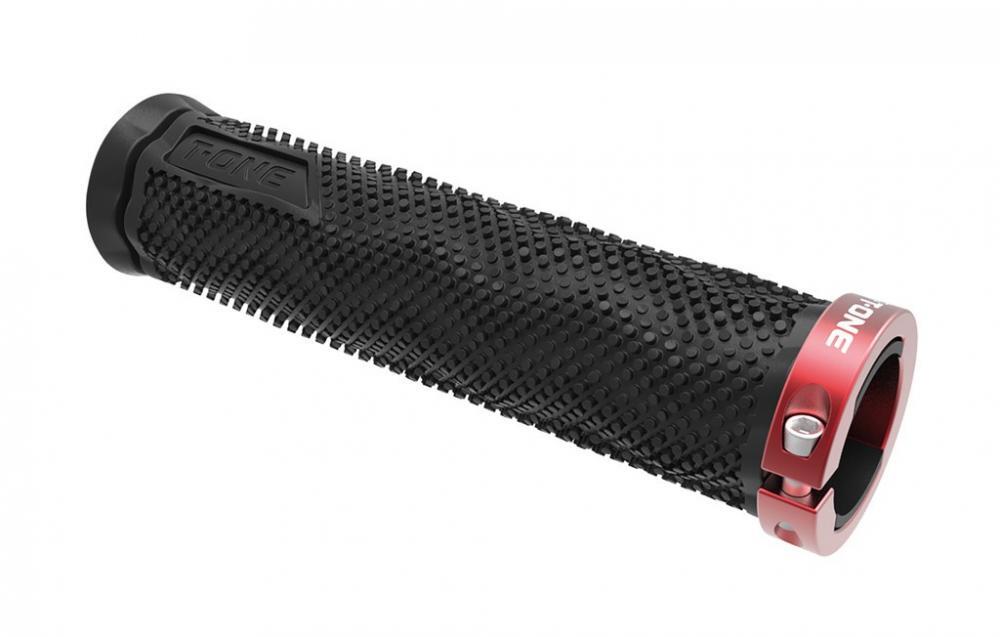 T-One Griffe DOT schwarz / rot, 1x Schraubensicherung 2/3