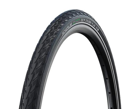 Schwalbe band Delta Cruiser Plus HS431 20x1,75 inch 47-406 zw-TwinS Refl.A...