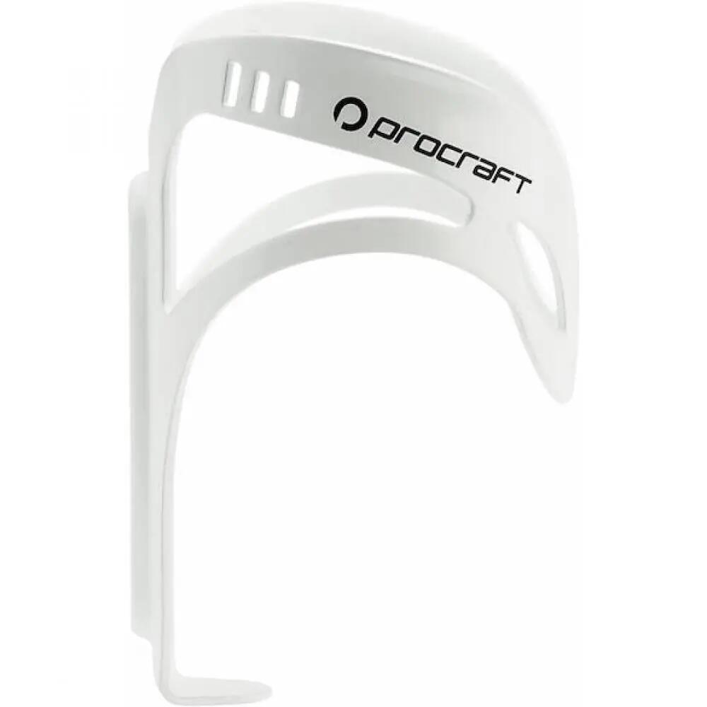 Procraft Flaschenhalter Alu Pro Ø 74 mm weiß - leichter Halter für Trinkflasc... 2/3
