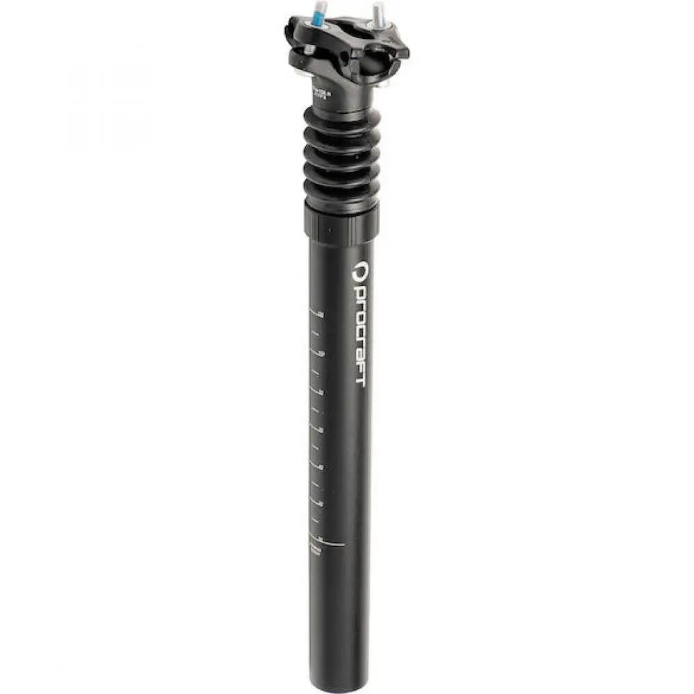 Procraft geveerde zadelpen Shock II 31,6 x 350 mm Zwart - meer comfort voor ... 1/3