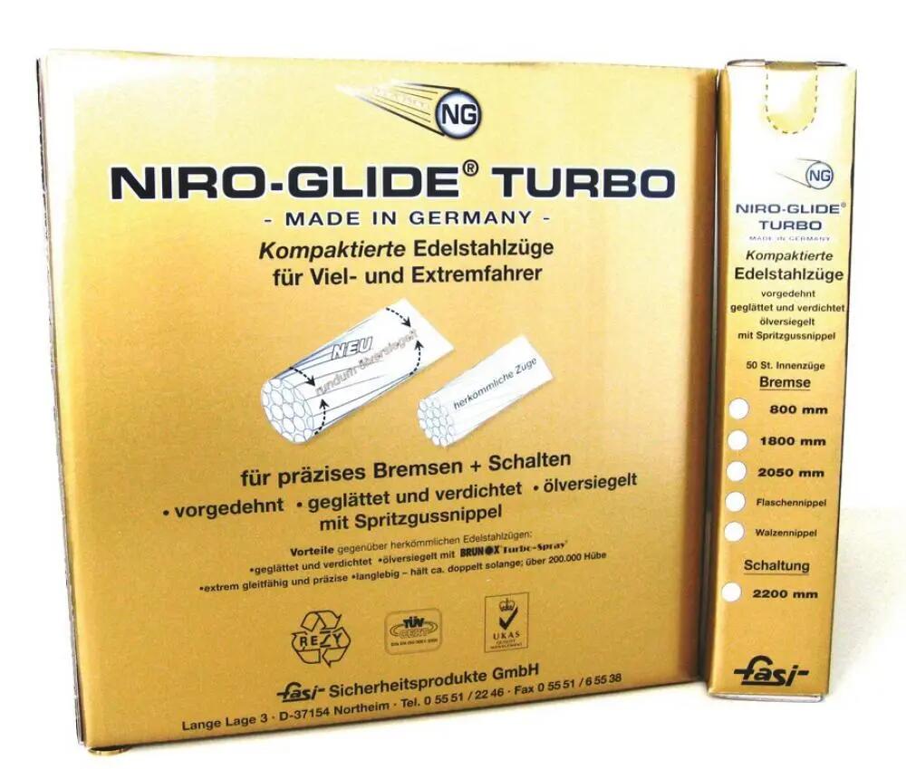 Fasi Brems-Innenzug TURBO Edelstahlzüge Ø 1,6 mm × L 2050 mm - Werkstattbox 5... 2/3