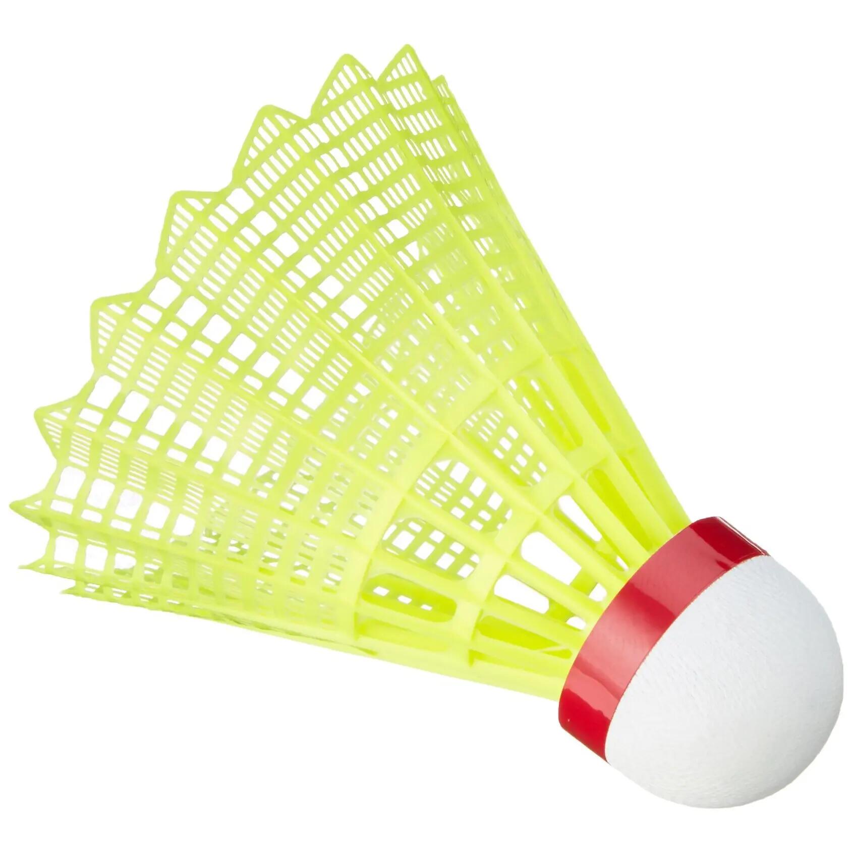 Tubo di 6 volani da badminton Victor Nylon Shuttle 3000 2/6
