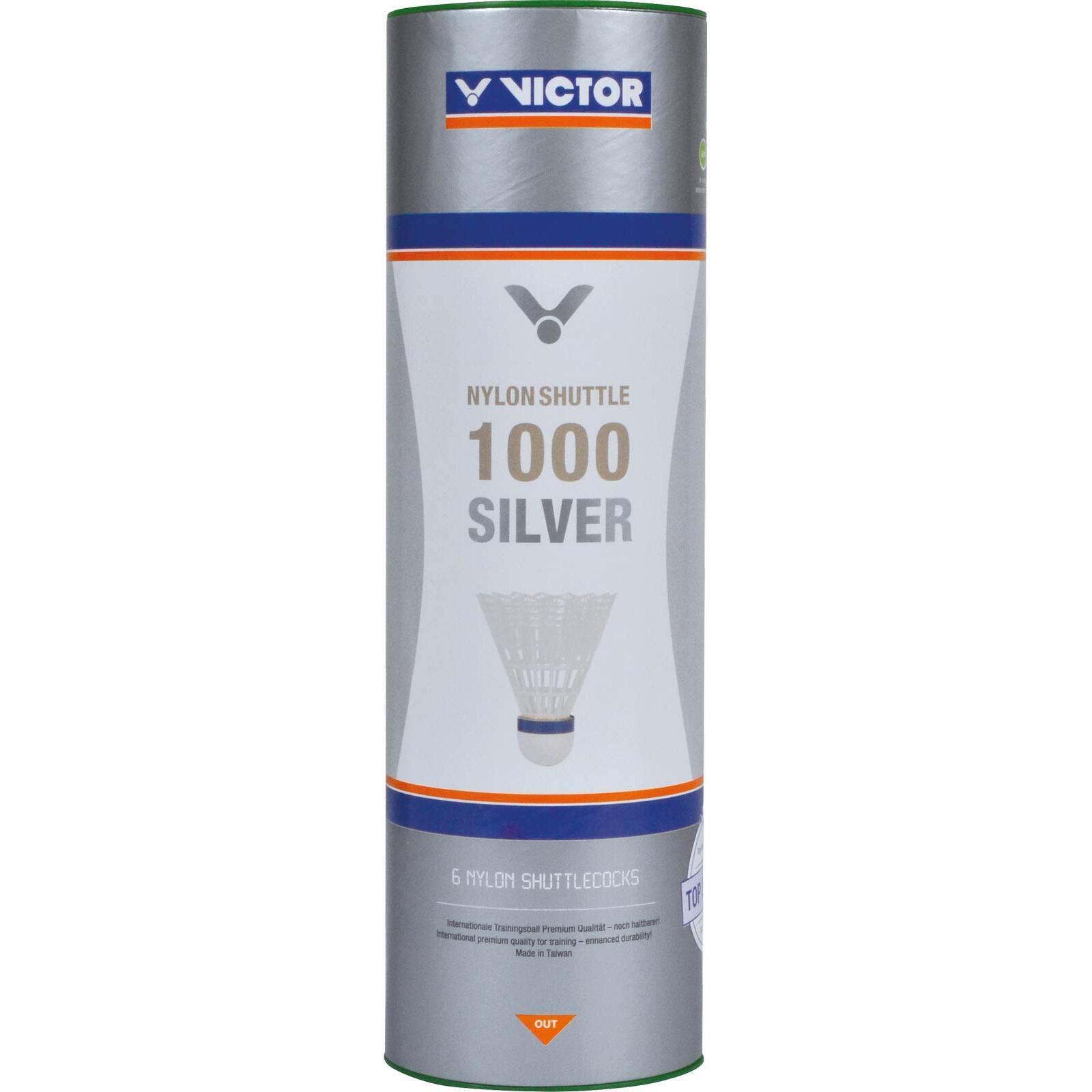Tubo da 12 volani da badminton Victor Nylon Shuttle 2000 5/5