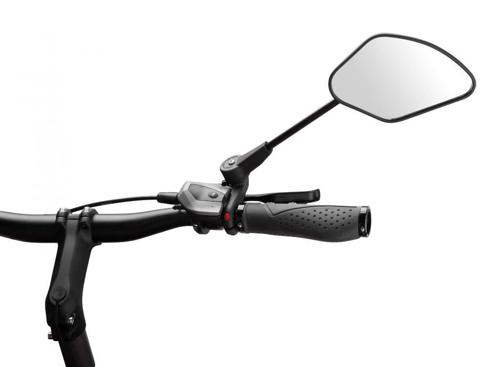 Krampe Fahrradspiegel KF Sport Typ A rechts mittlere Aussenklemmung schwarz 2/3