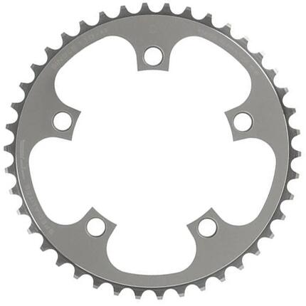 TA plateau simple 40 dents argent Ø130 extérieur/intérieur