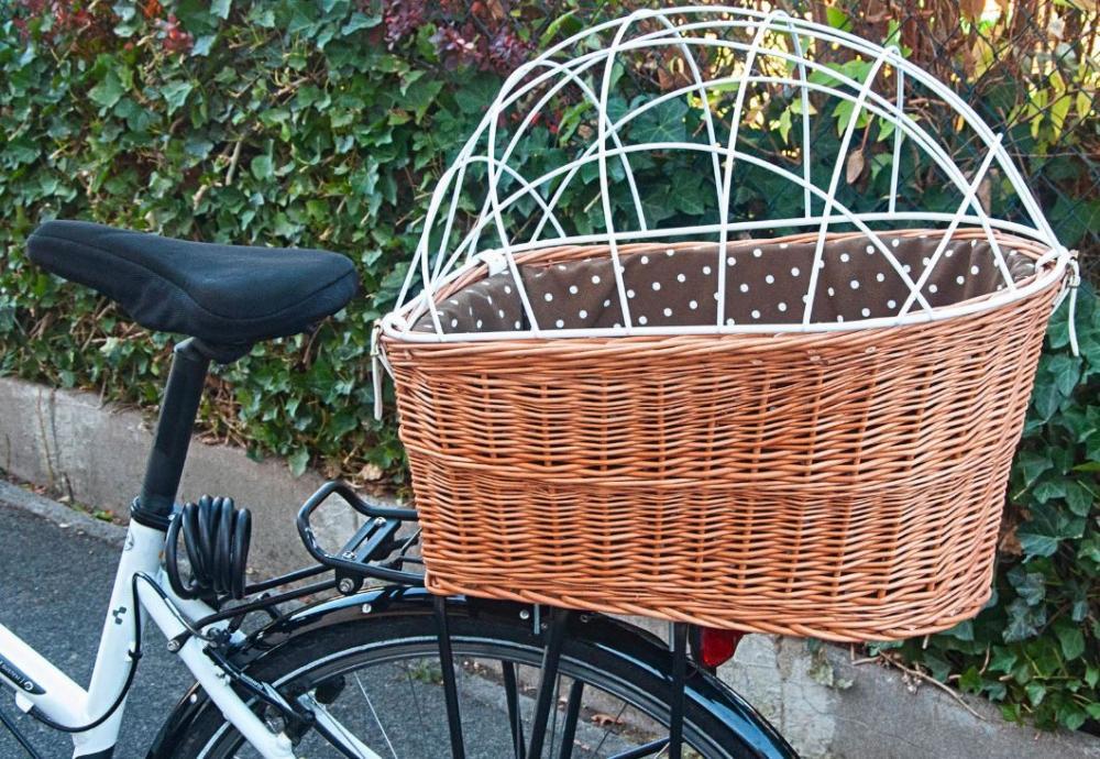 Aumüller Tierfahrradkorb Weide Racktime 56x35x44 cm 2/3