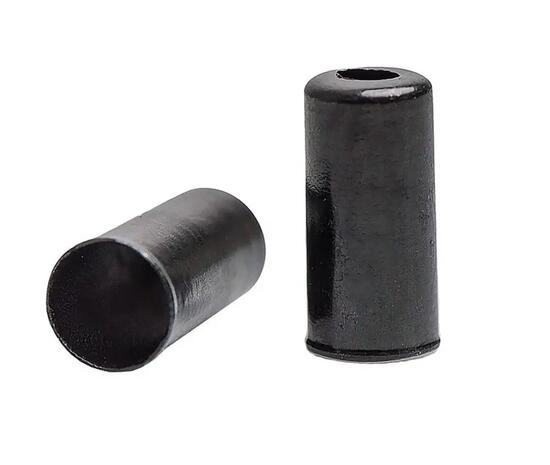 Tappo terminale per guaina freno esterna per 5 mm ottone nero
