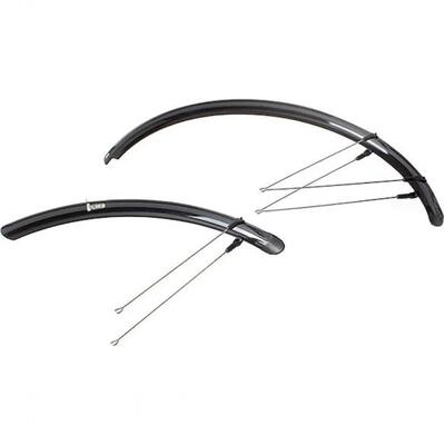 Procraft Parafango Rainbow 28 pollici 35 mm / 28 pollici nero - set completo sic