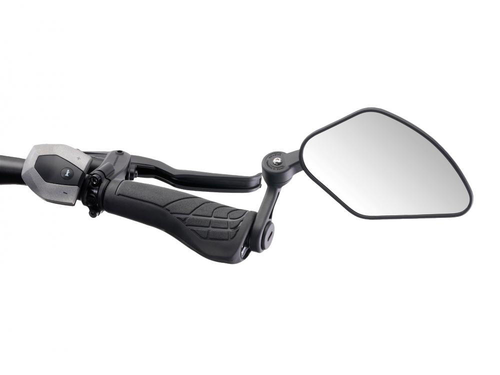 Krampe rétroviseur vélo KF Sport type B droit fixation interne noir 2/3