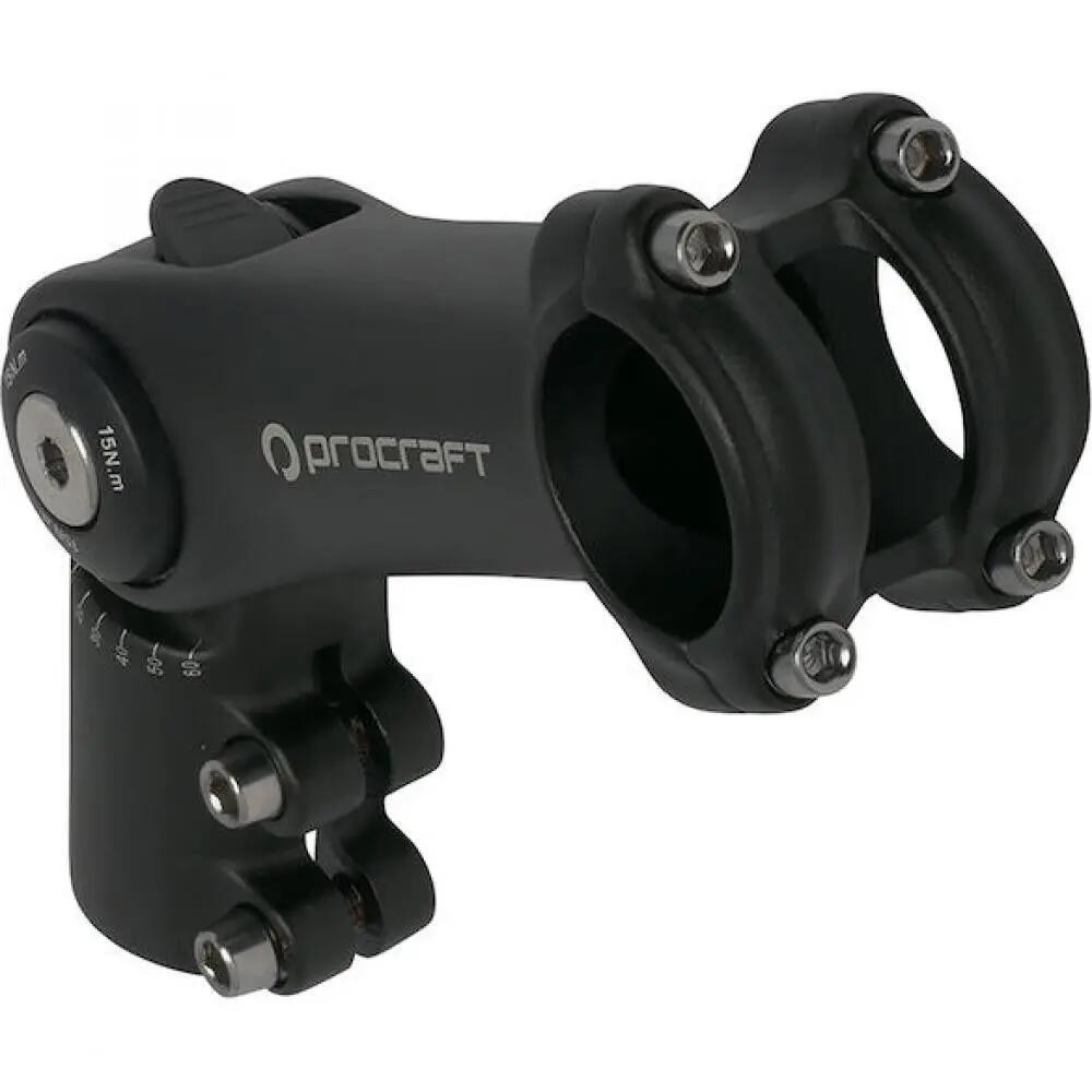 Procraft Vorbau Ahead AL Adjustable 0°-60° / 110 mm, Schwarz - Verstellbar un... 3/3
