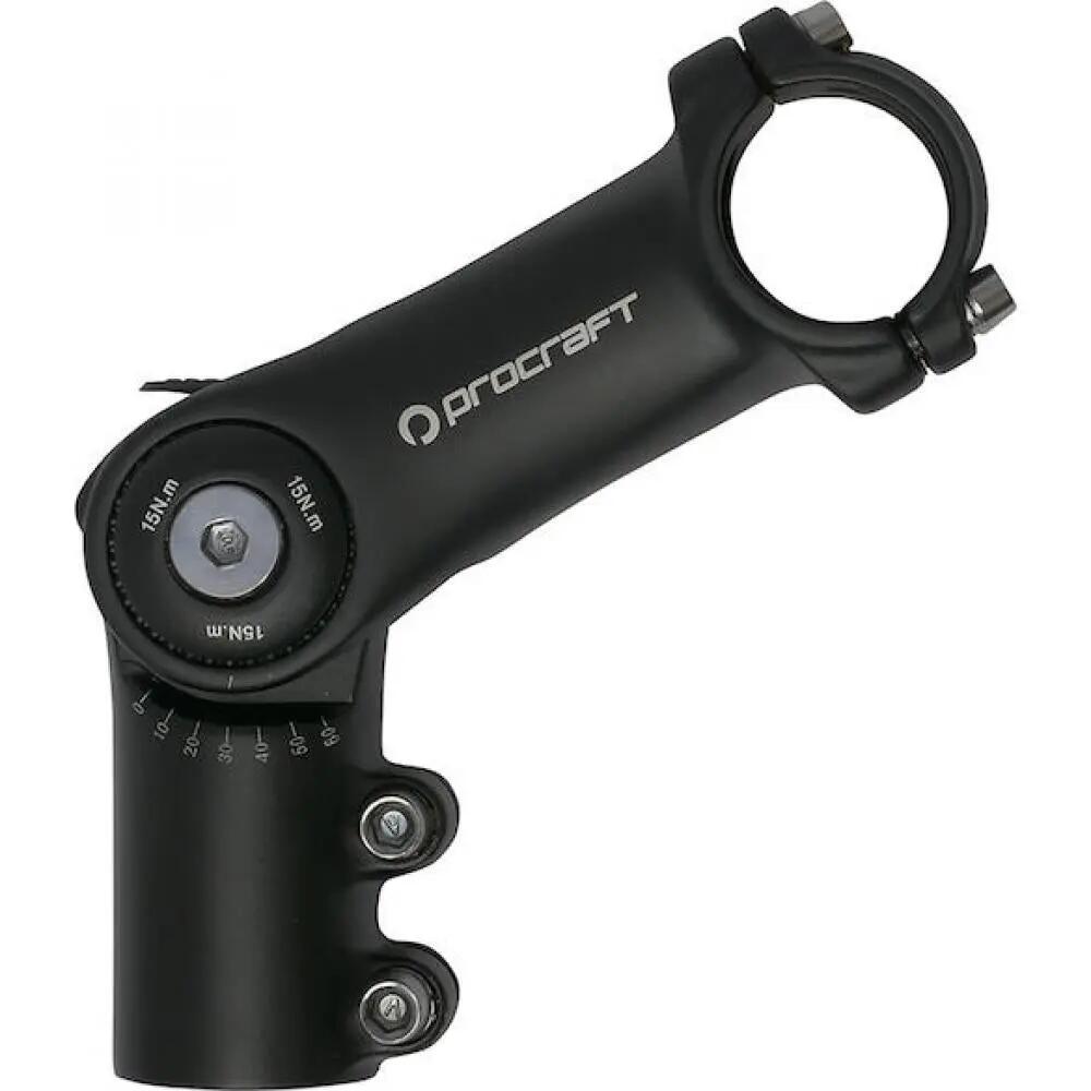 Procraft Vorbau Ahead AL Adjustable 0°-60° / 110 mm, Schwarz - Verstellbar un... 2/3