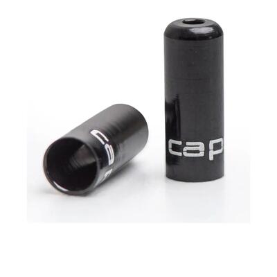 Capgo OL Set tappi terminali guaina freno esterna Alluminio Ø 5 mm 10 pezzi