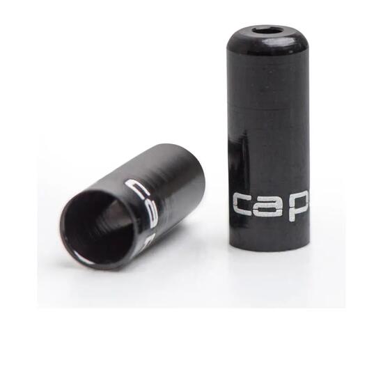 Capgo OL Set tappi terminali guaina freno esterna Alluminio Ø 5 mm 10 pezzi