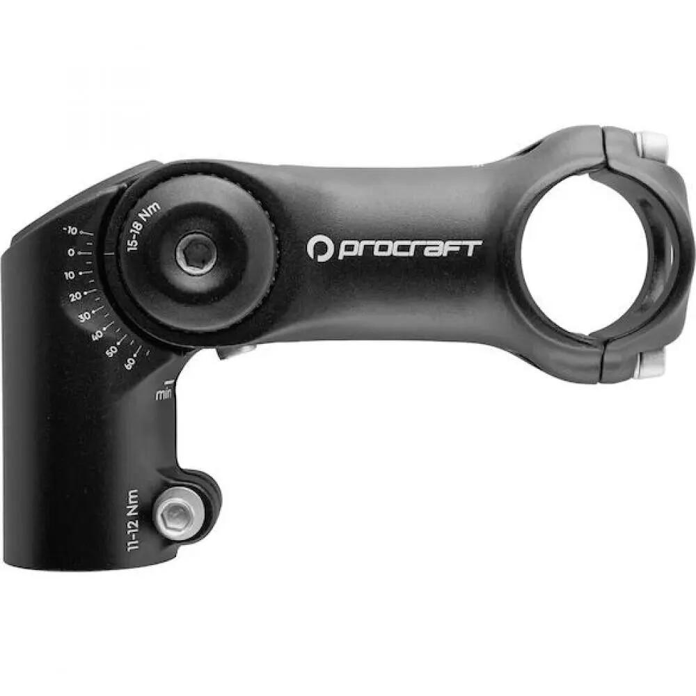Procraft Potence Adjustable Pro -10° à 60° / 110 m Noir - réglage flexible... 2/3
