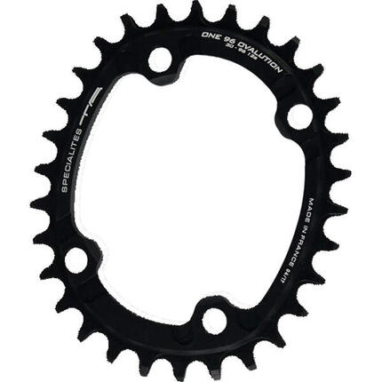 TA plateau One 96 Ovalution 34 dents noir Ø96 10/11/12 vitesses