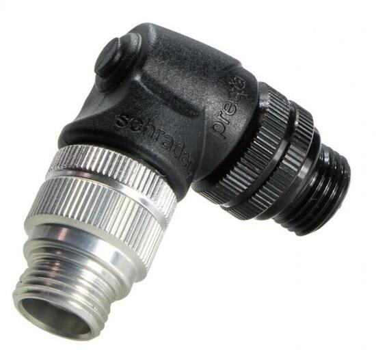 Airbone Ventil Adapter ZT-A12 für alle Ventile 90Grad Winkel AV/SV/DV