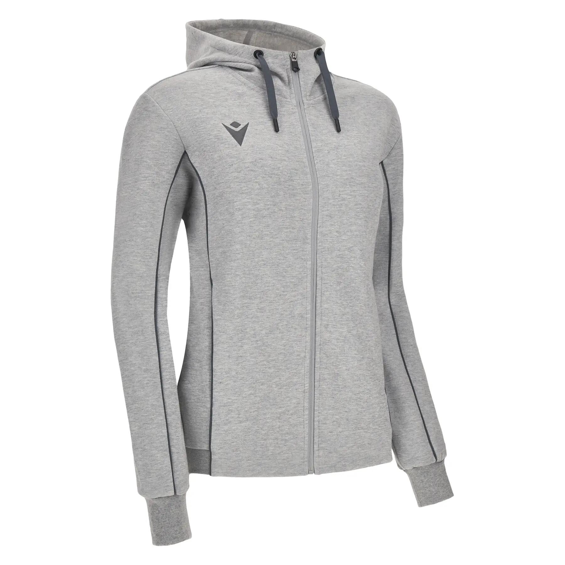 Sweatshirt à capuche full zip femme Macron Bass ECO 2/5
