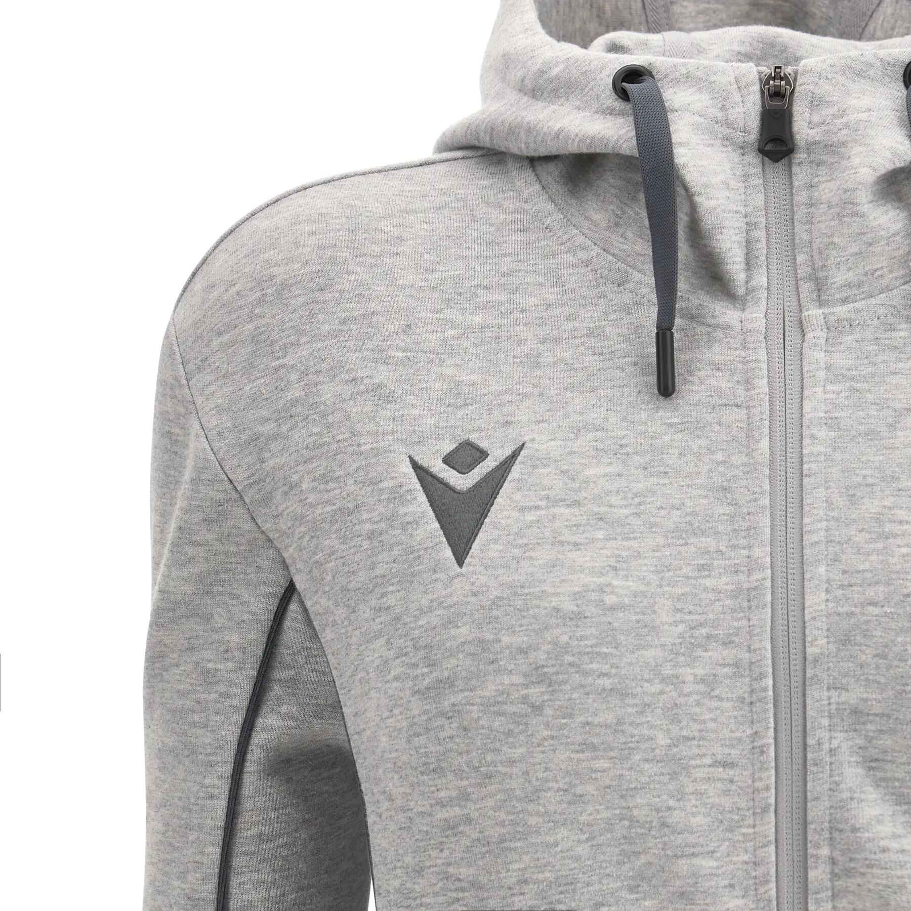 Sweatshirt à capuche full zip femme Macron Bass ECO 5/5