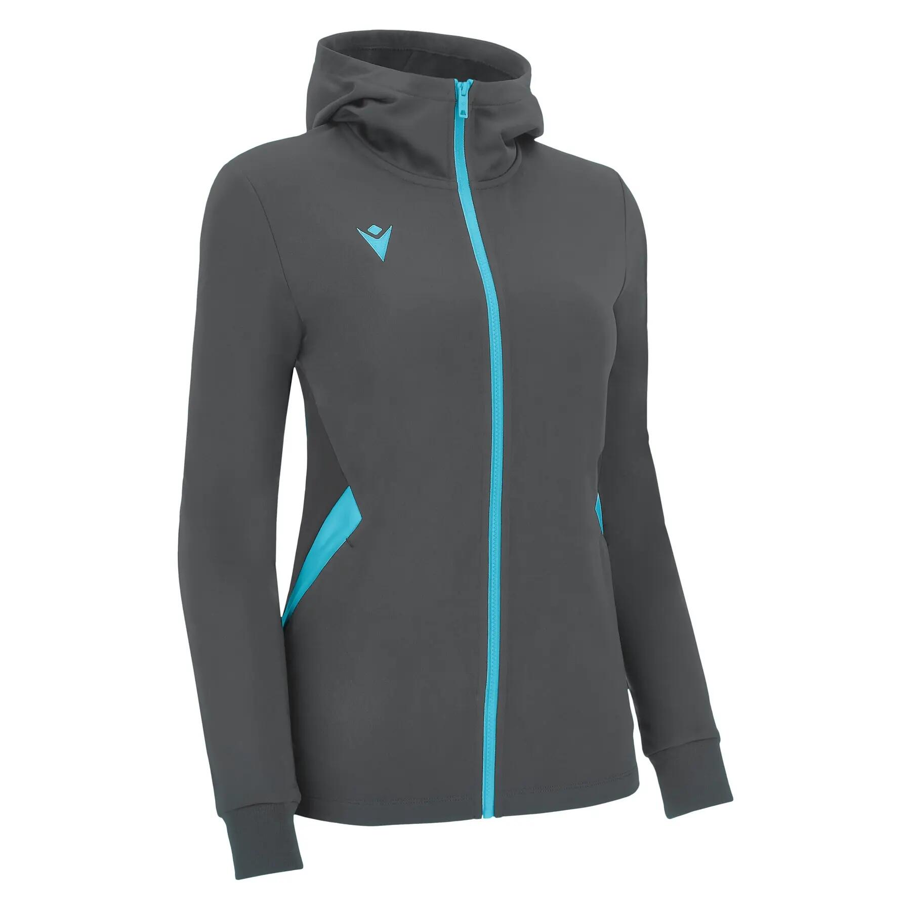 Sweatshirt à capuche full zip femme Macron Bastet 2/6