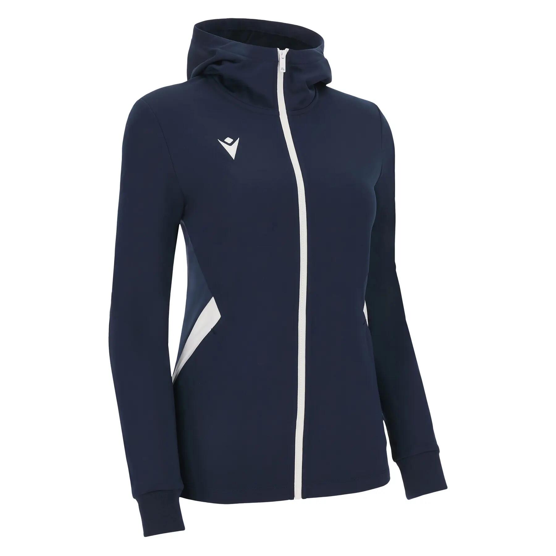 Sweatshirt à capuche full zip femme Macron Bastet 2/6