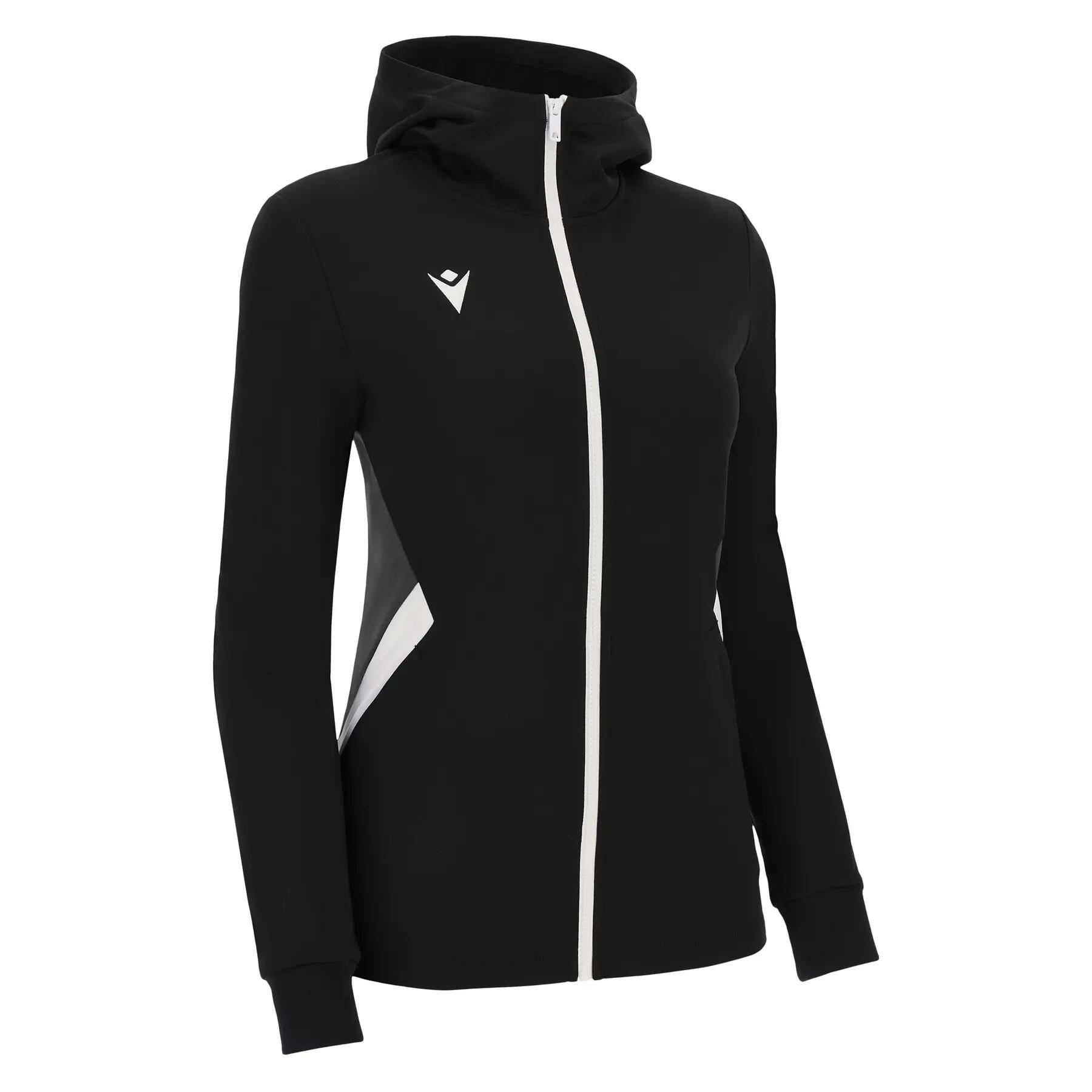 Sweatshirt à capuche full zip femme Macron Bastet 3/6