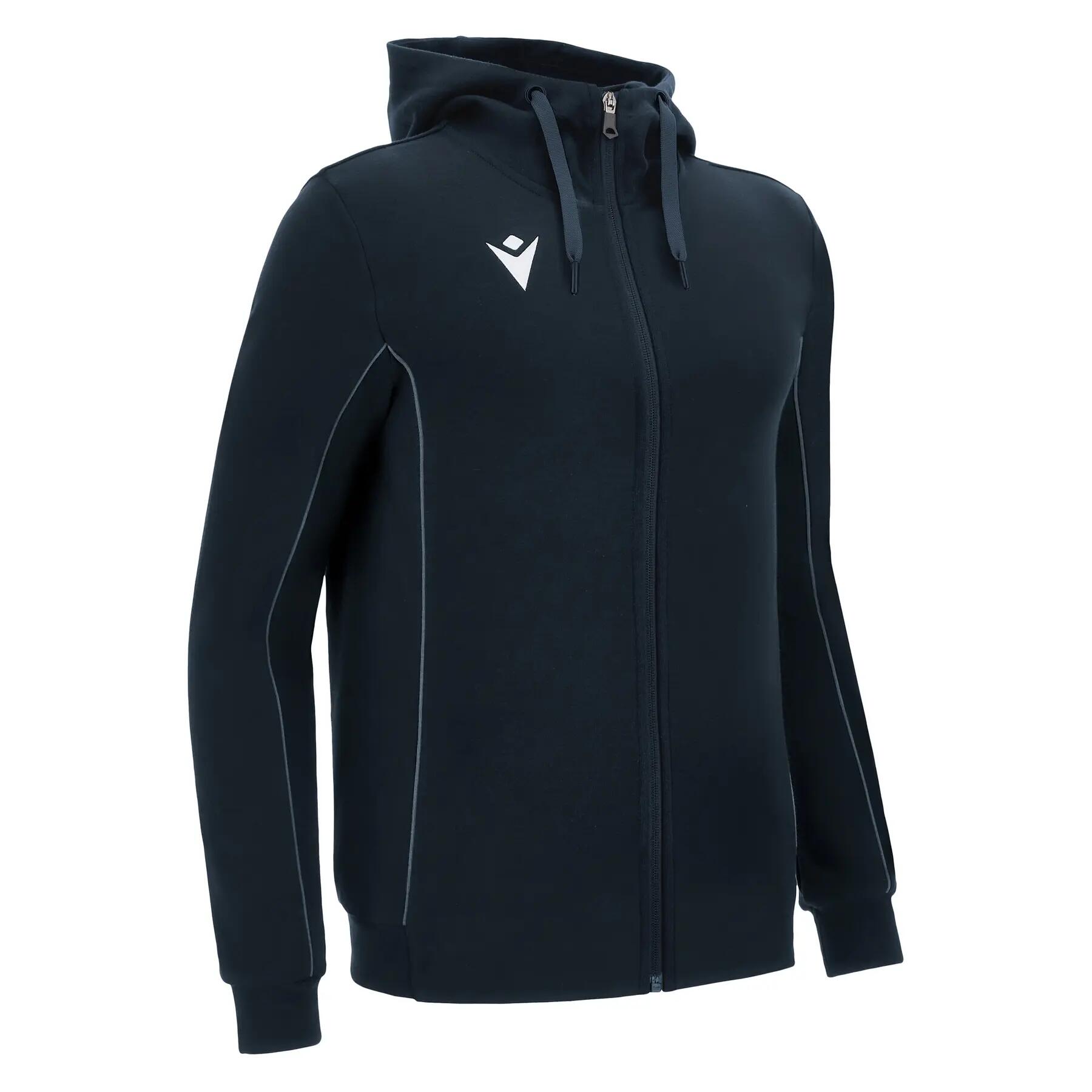 Sweatshirt à capuche full zip Macron Stage ECO 1/4